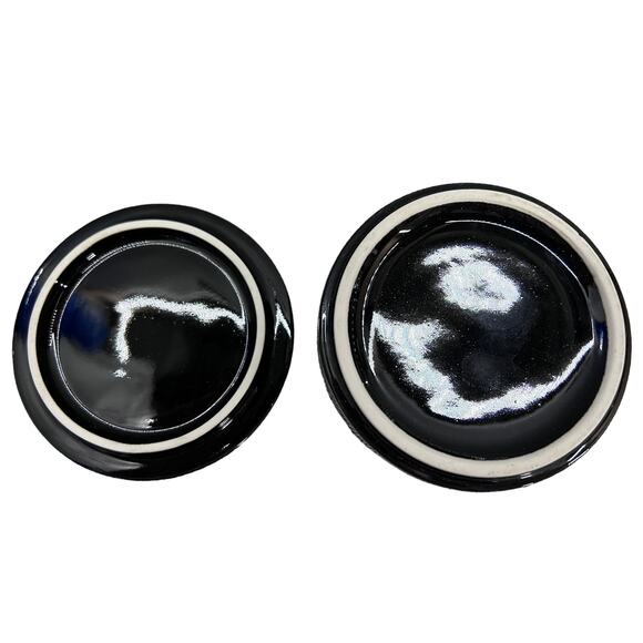 Art Of Chokin Porcelain Trinket Box Butterfly &Hummingbird 24 Gold Trim Set Of 2 - Picture 11 of 11